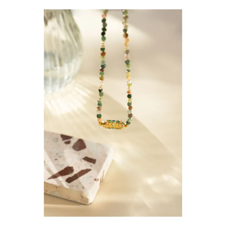 DIY Mon Collier en pierres naturelles d'agate- Image produit n°1