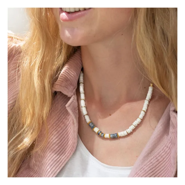 DIY Collar de perlas My Heishi - Jaspe