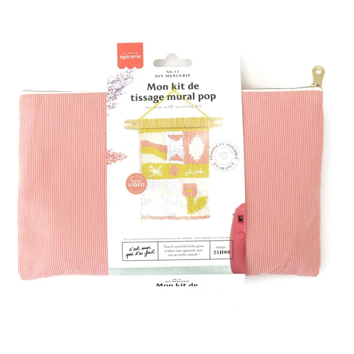 DIY Mi tejido mural | Poppy Red- Imagen del producto n°0