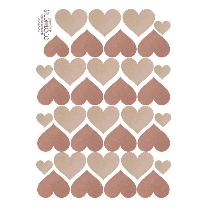 Hearts wall stickers- Product image n°0