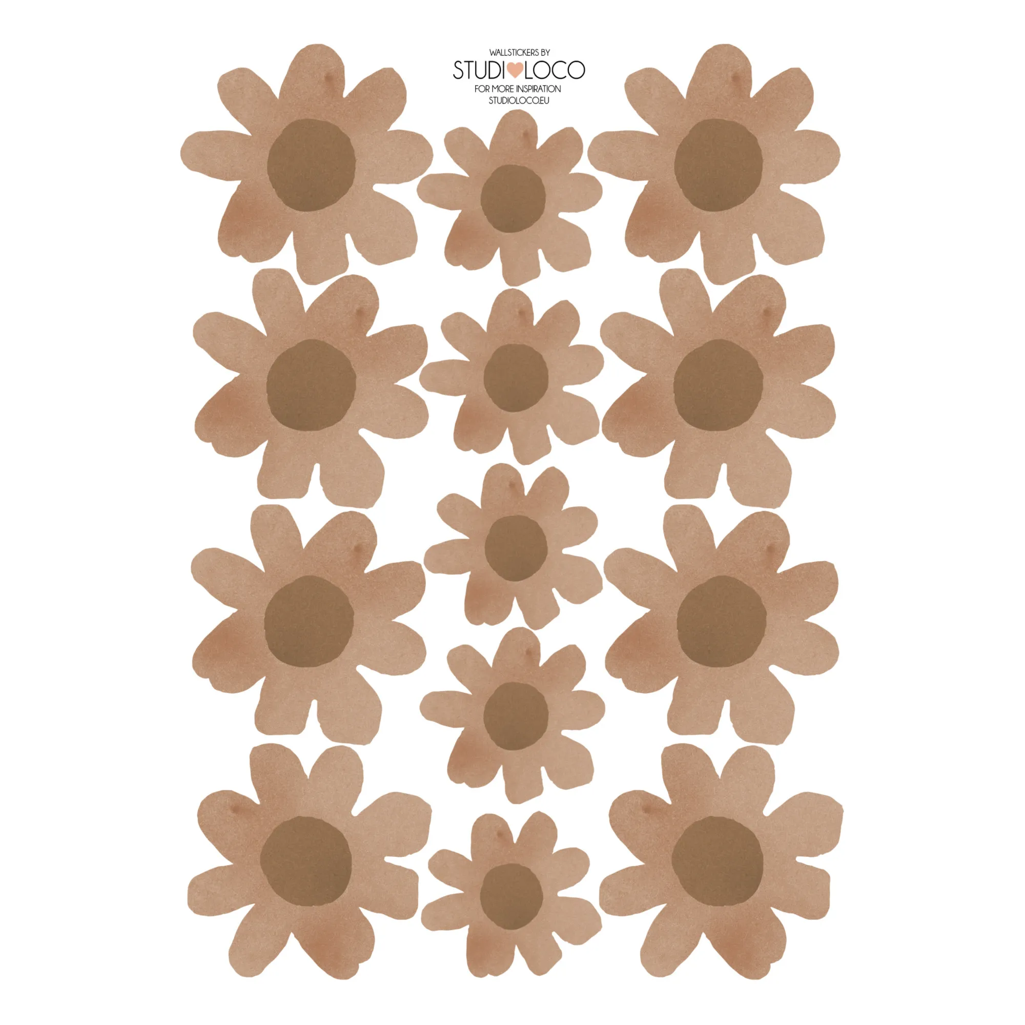 Studio Loco - Stickers muraux Floral (Studio Loco) - Image 1