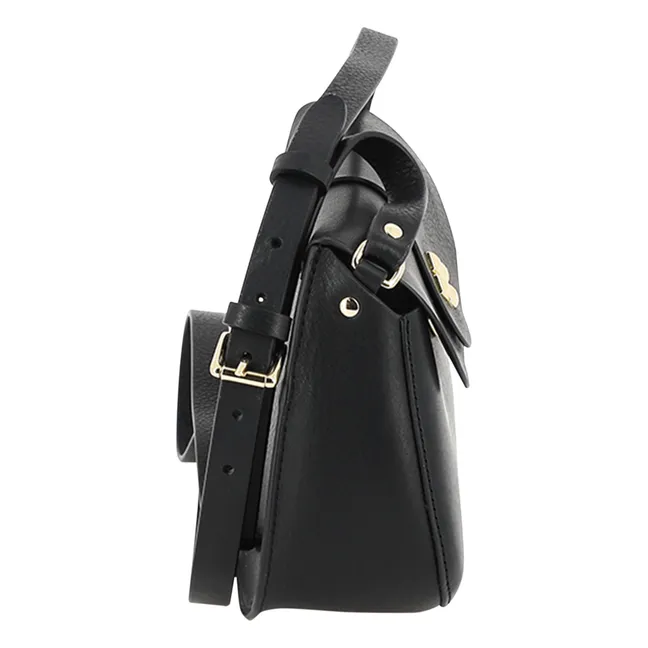 Le Courcy leather bag | Black