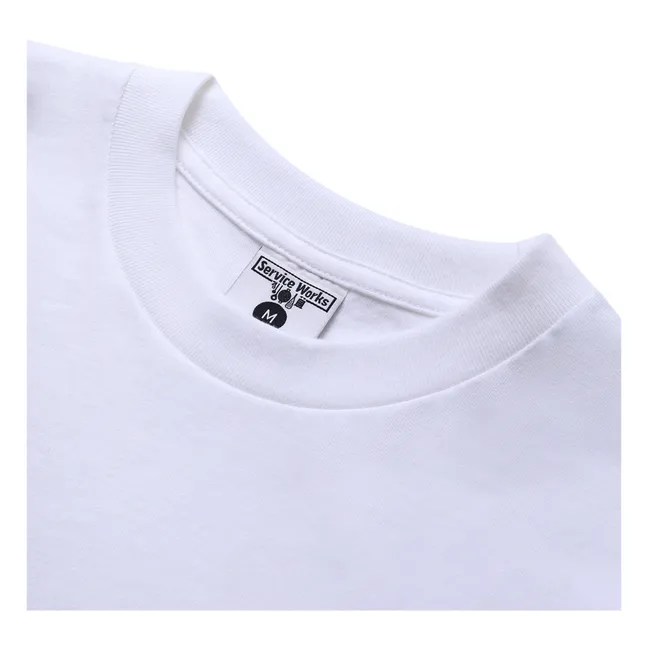 Scribble Logo T-shirt | White