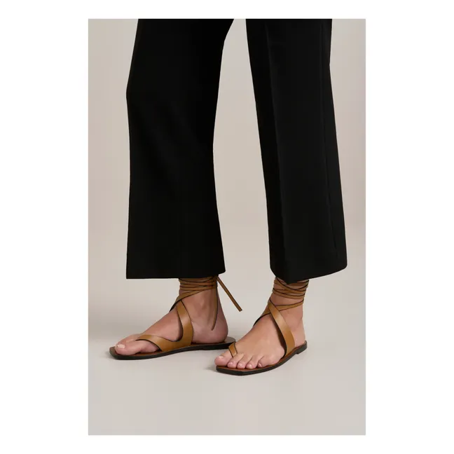 Sandalen Margaux | Kamelbraun