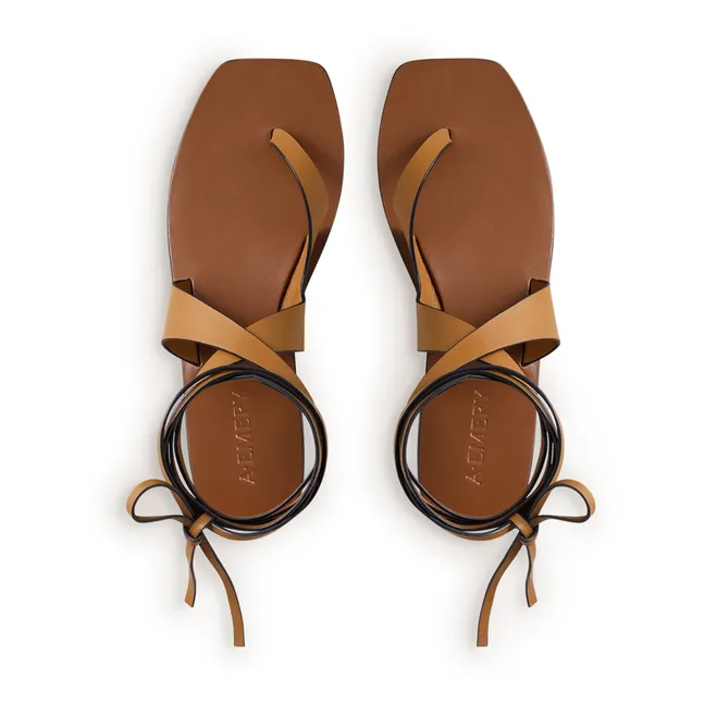 Sandalen Margaux | Kamelbraun