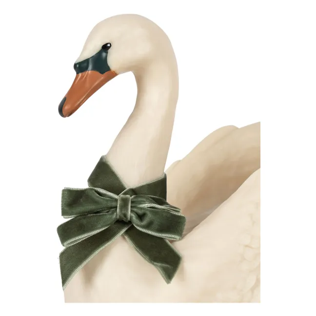 Luz nocturna Swan | Blanco