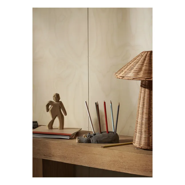 Lampada in rattan Dou