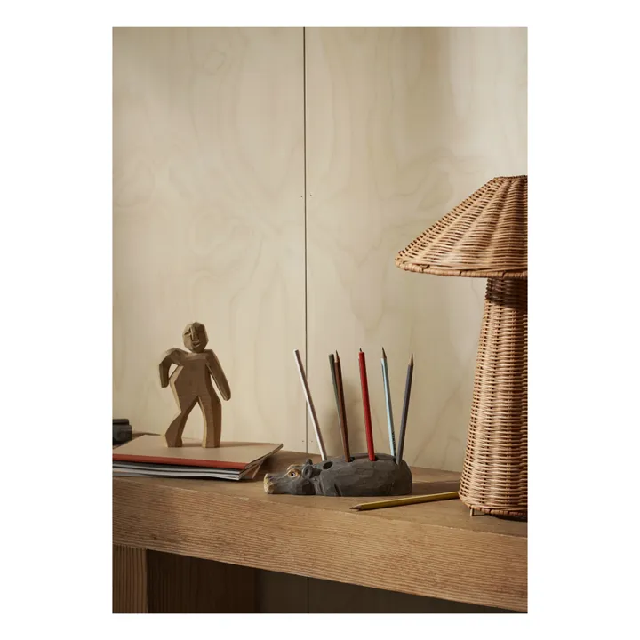 Lampe en rotin Dou- Image produit n°4