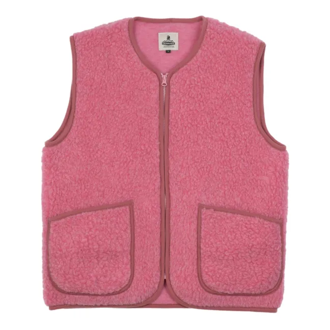 Pepitko Ärmellose Jacke | Rosa