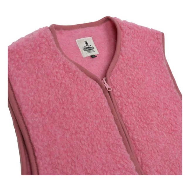 Pepitko Ärmellose Jacke | Rosa