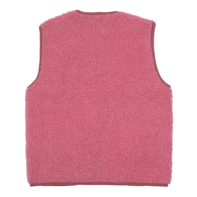 Pepitko Ärmellose Jacke | Rosa