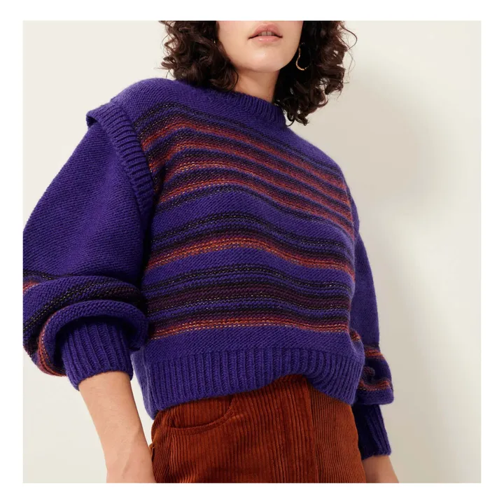 Jersey de lana Holsson | Violeta- Imagen del producto n°2