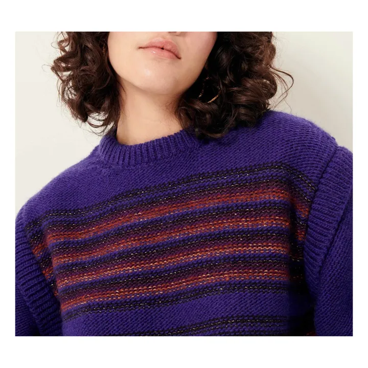 Jersey de lana Holsson | Violeta- Imagen del producto n°5