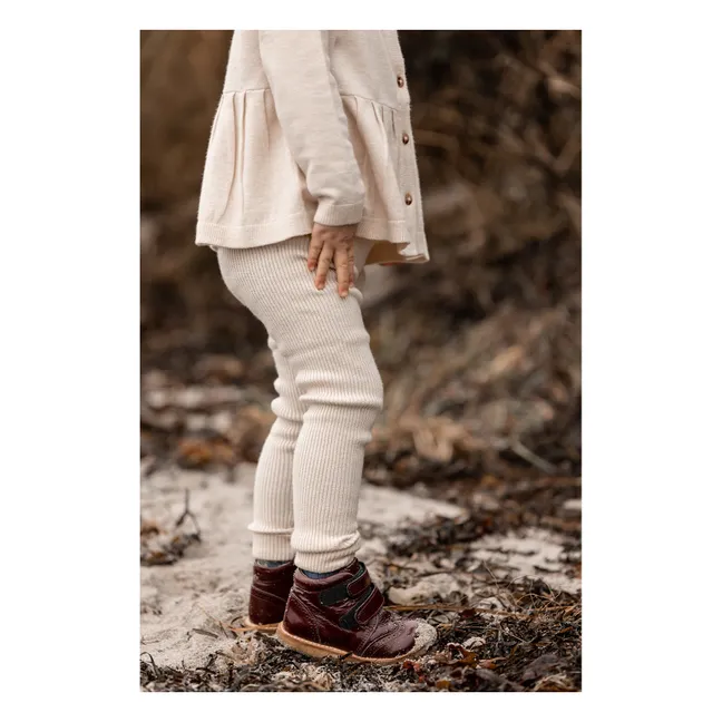 Legging Rib Benna | Crème