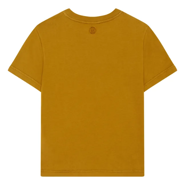 T-Shirt Garçon Manches Courtes Coton Bio | Vert olive
