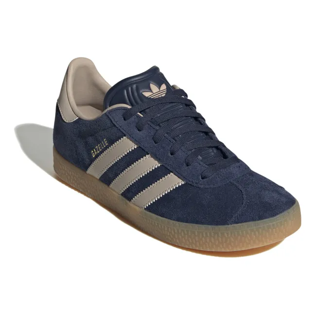 Gazelle Lace-up Sneakers | Navy blue