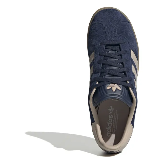 Gazelle Lace-up Sneakers | Navy blue