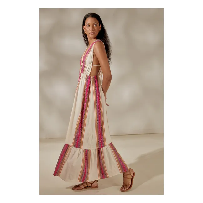 Vestido Lelisa | Rojo Frambuesa