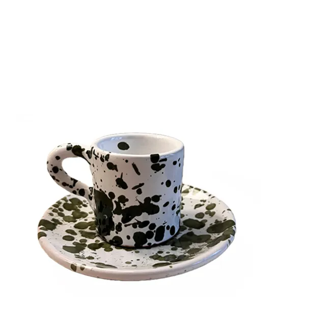 Cup and saucer Point | Green