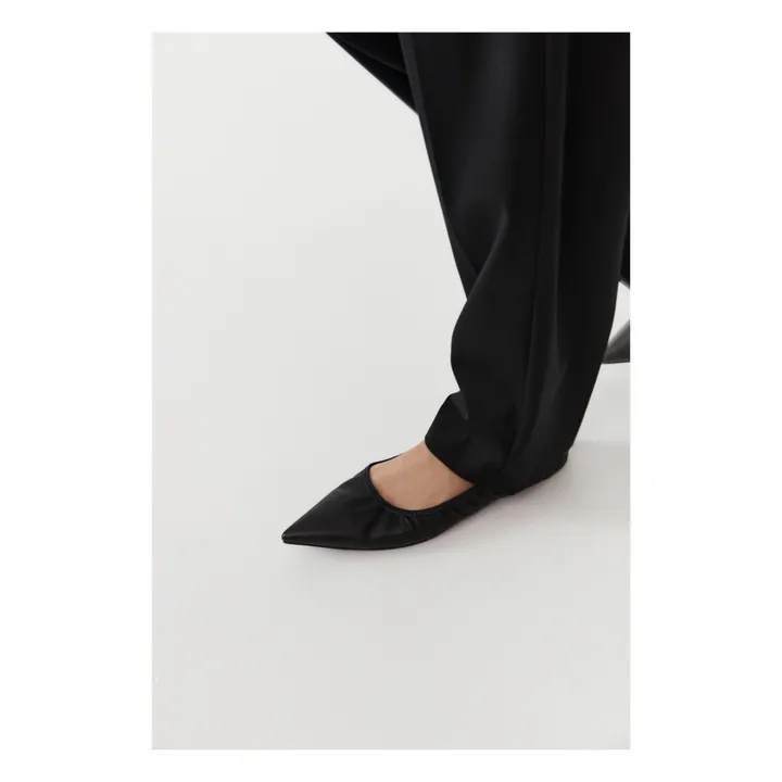 Ballerines Cuir | Noir- Image produit n°1