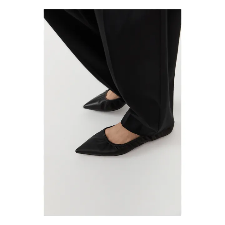 Ballerines Cuir | Noir- Image produit n°0