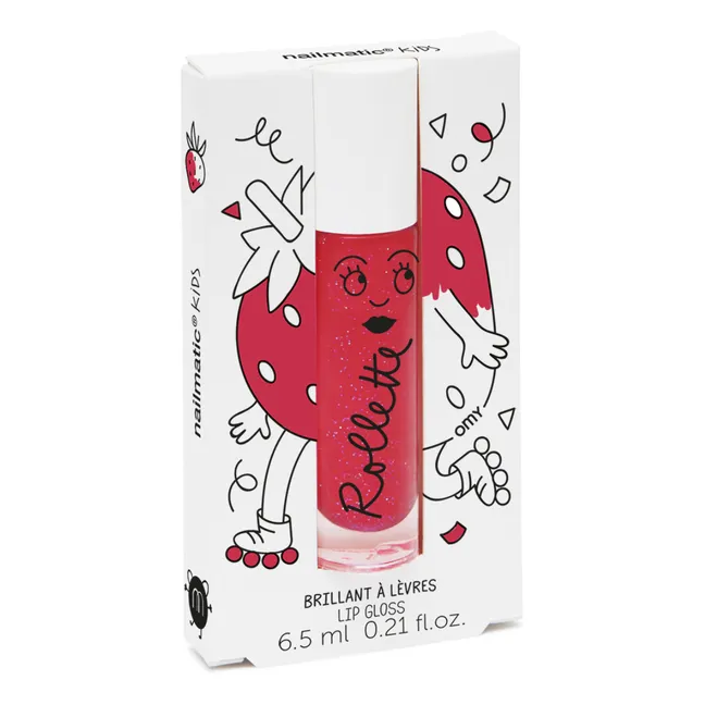 Rodillo brillo de labios fresa - 6,5 ml | Rosa Fushia