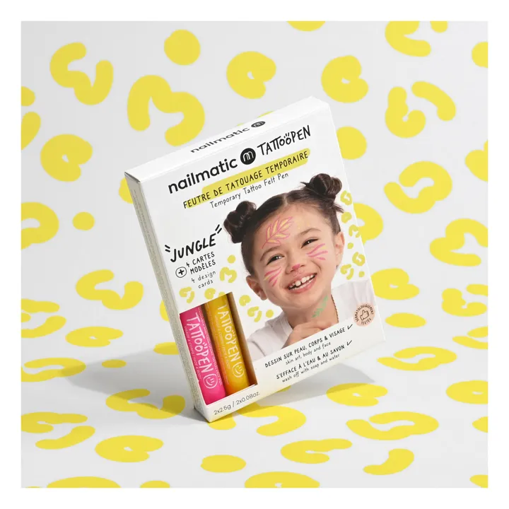 Tattoopen Jungle Tattoo Felt Duo Kit Set - Imagen del producto n°1