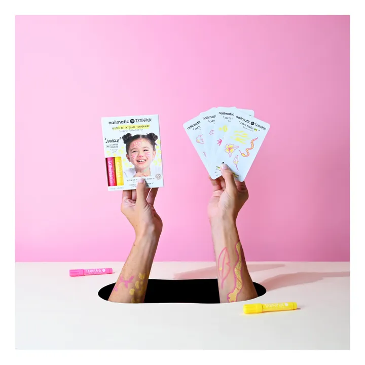 Tattoopen Jungle Tattoo Felt Duo Kit Set - Imagen del producto n°2