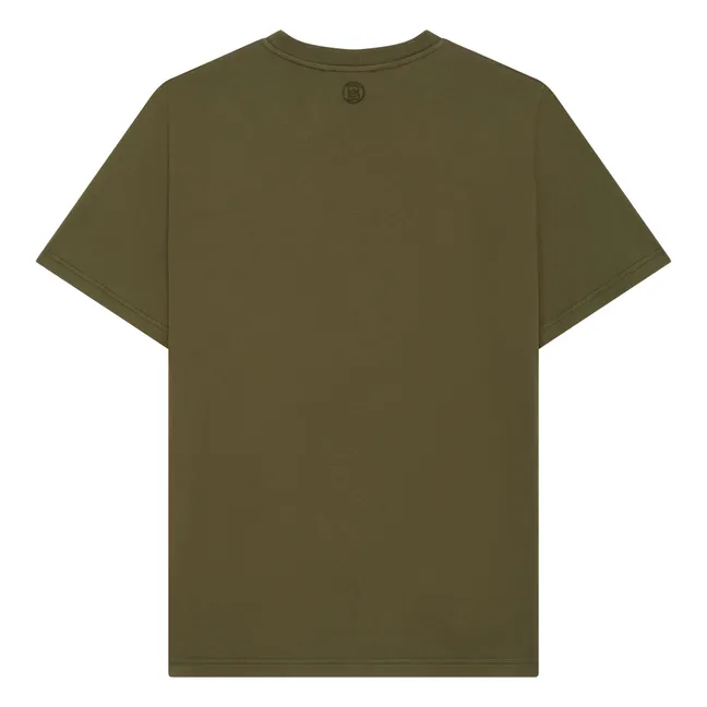 Men's T-Shirt Short Sleeve Organic Cotton | Khaki