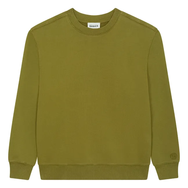 Sweatshirt  Crewneck Moleton Bio | Khaki