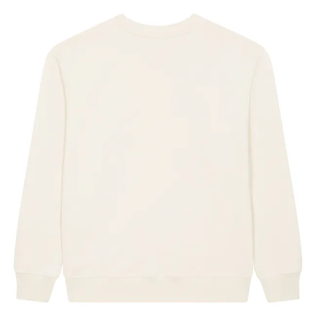 Sweatshirt  Crewneck Moleton Bio | Sandfarben