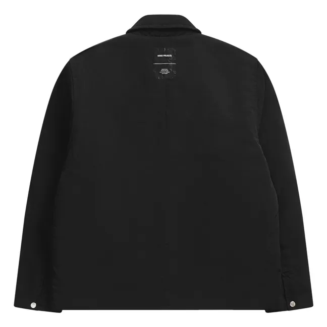 Pelle Waxed Jacket | Black