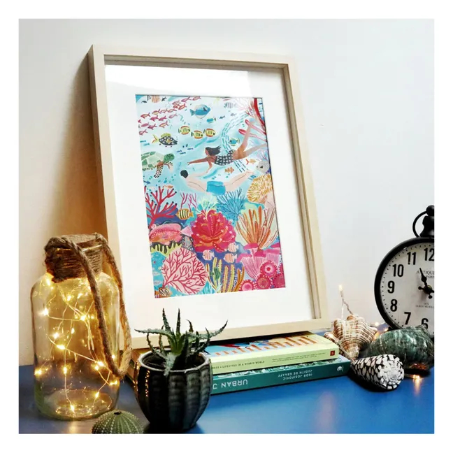 Kit de peinture au numéro - Coral Reef 