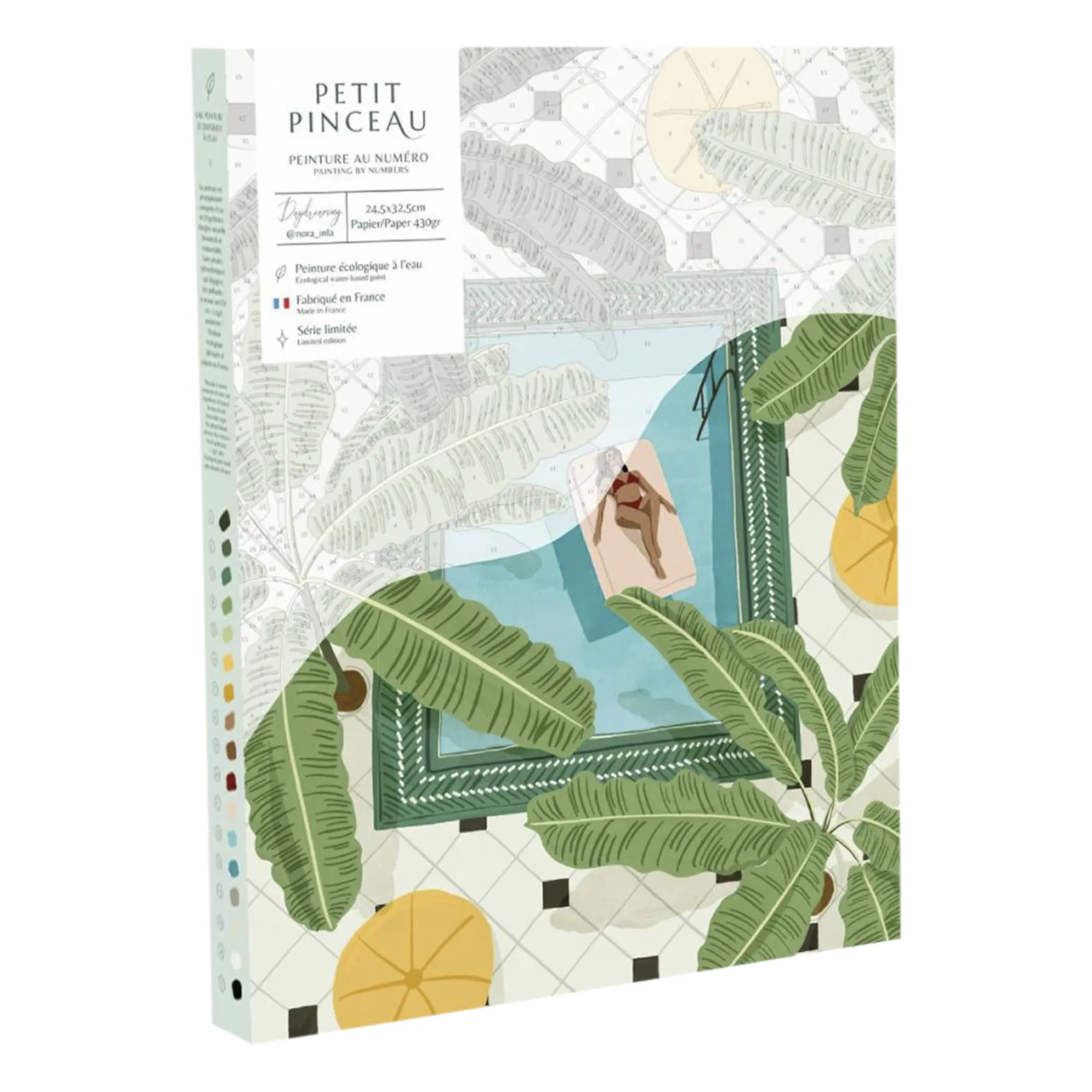 La Petite Épicerie Multicoloured Numbered Painting Kit - Daydreaming