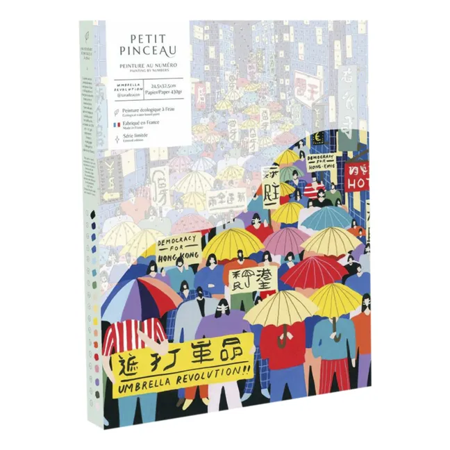 Kit di pittura numerato - Umbrella Revolution 