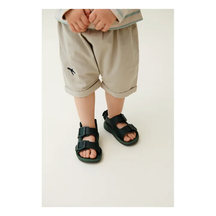 Sandales Anni | Vert foncé- Image produit n°2