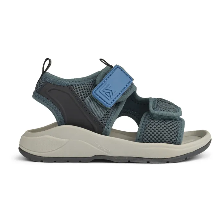 Sandales Christi | Bleu gris- Image produit n°0