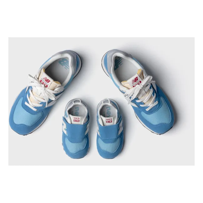Scratch Sneakers Total Opening 574 | Light Blue