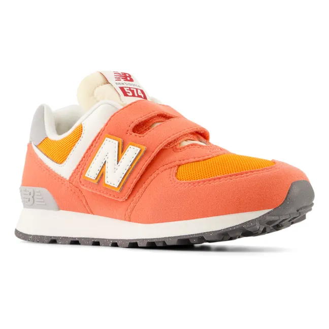 574 Scratch Sneakers | Orange