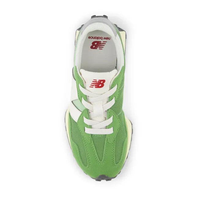 327 Zapatillas de cordones elásticos | Verde