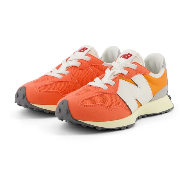 Sneakers mit Gummizug 327 | Orange