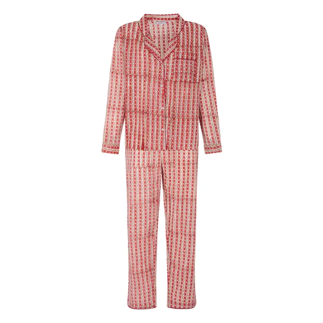 Pyjama Sweet Pea x Smallable | Rouge