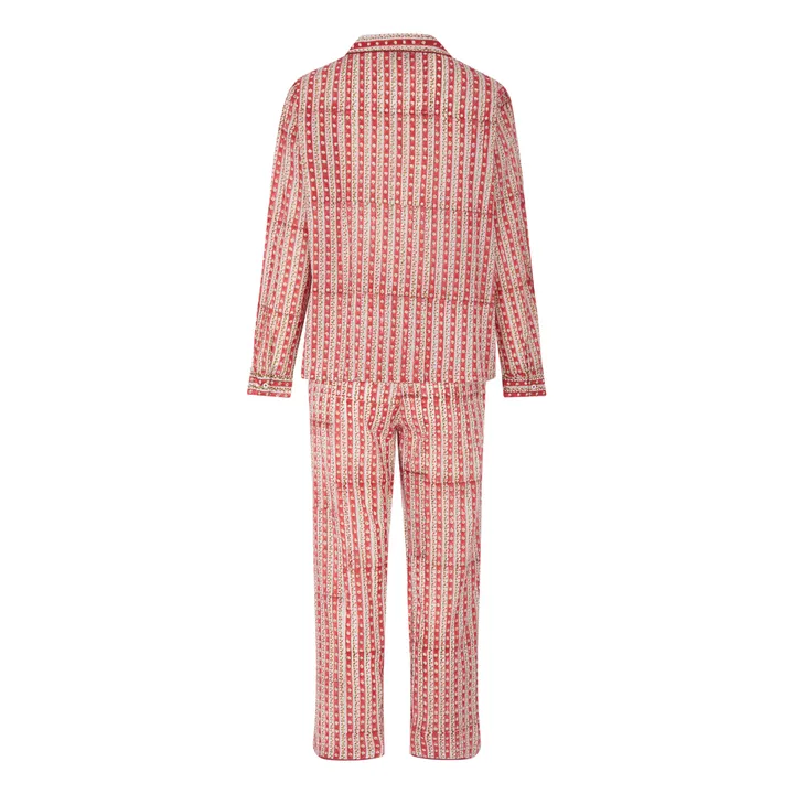 Pijama Sweet Pea x Smallable | Rojo- Imagen del producto n°1
