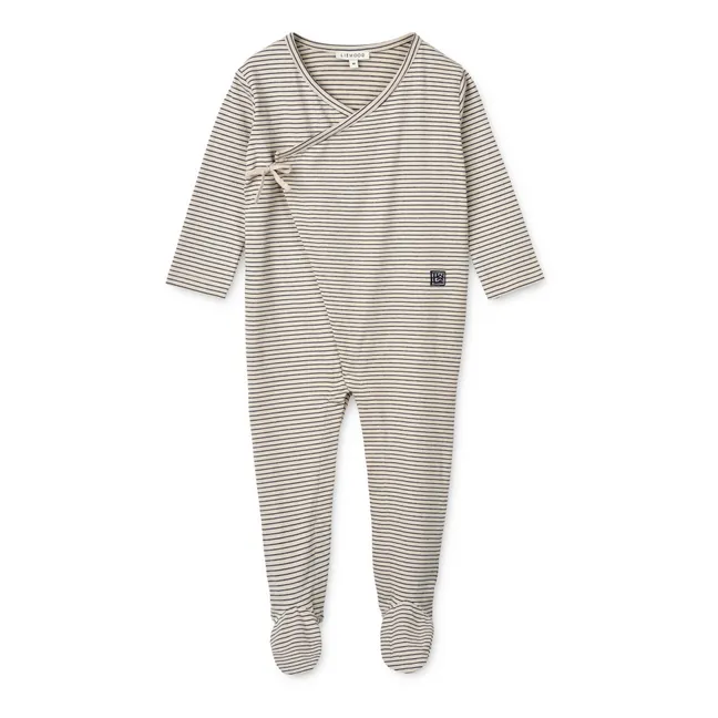 Pijama de rayas Bolde | Albaricoque