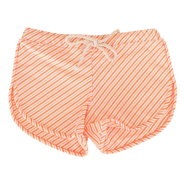 Shorts de baño a rayas Mesa | Coral