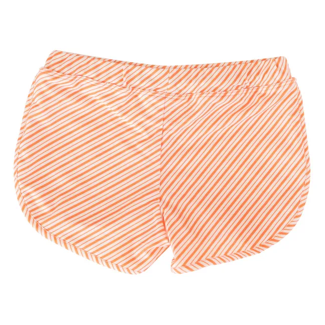 Shorts de baño a rayas Mesa | Coral