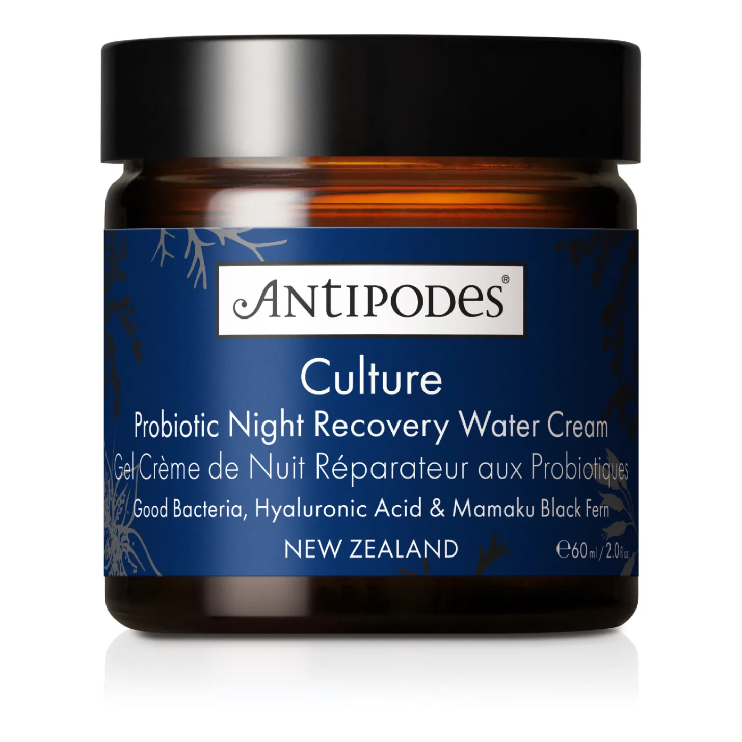 Antipodes Untinted Culture Probiotic Night Recovery Water Cream - 60Ml