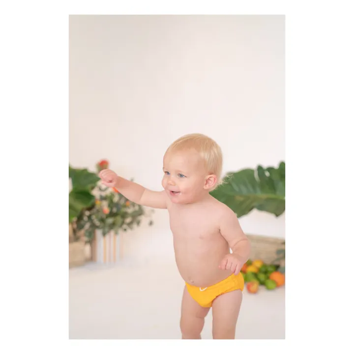 Slip de Bain Lumi | Orange- Image produit n°1