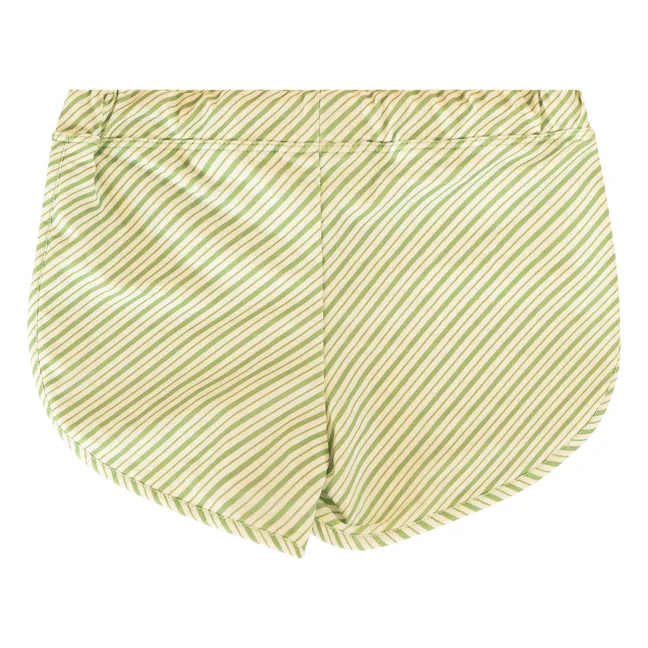 Shorts de baño a rayas Mesa | Verde