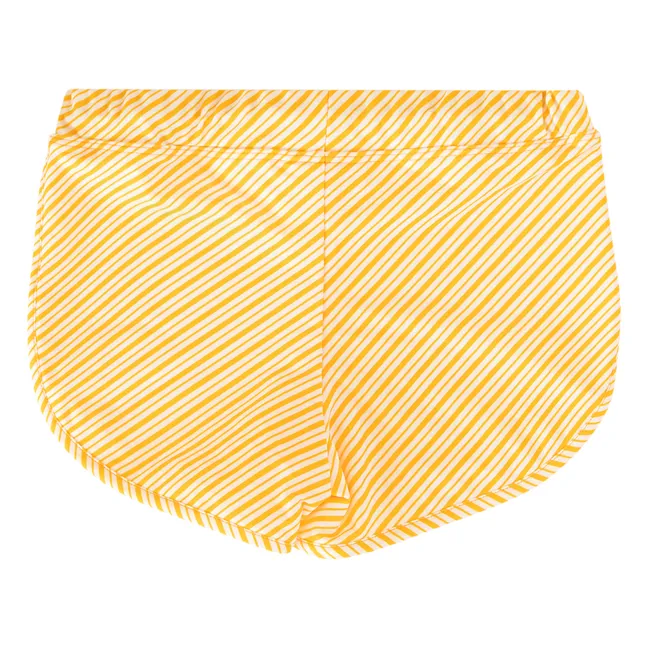 Short de Bain Mesa Rayé | Orange